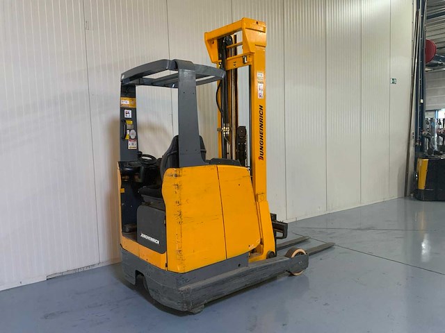 Jungheinrich etv 214 sn reach truck, triplex, side shift, free-lift - afbeelding 4 van  11
