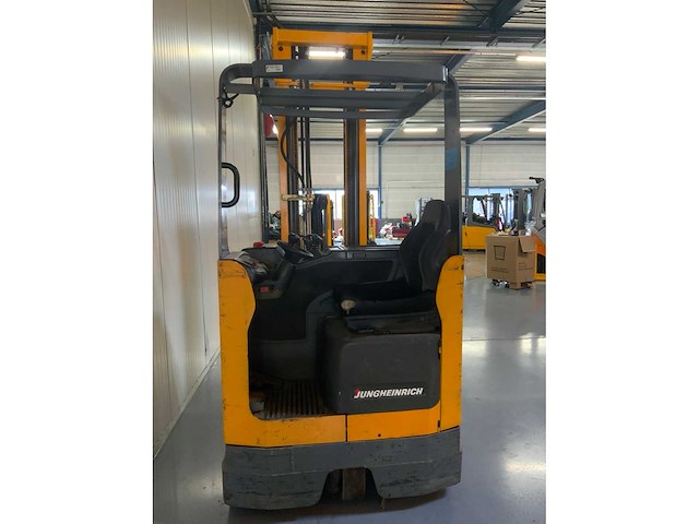 Jungheinrich etv 214 sn reach truck, triplex, side shift, free-lift - afbeelding 8 van  11