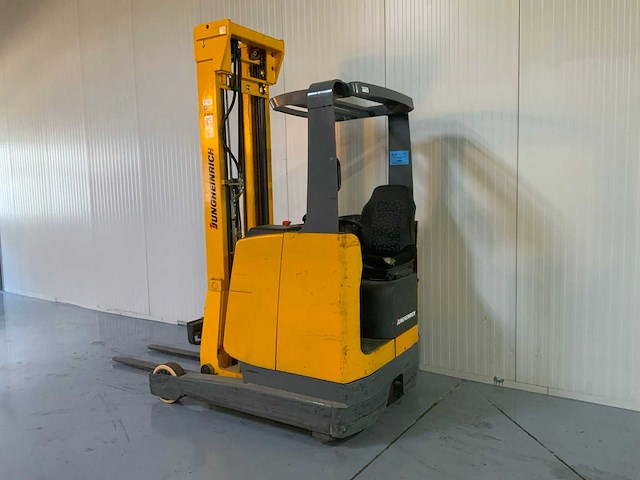 Jungheinrich etv 214 sn reach truck, triplex, side shift, free-lift - afbeelding 11 van  11
