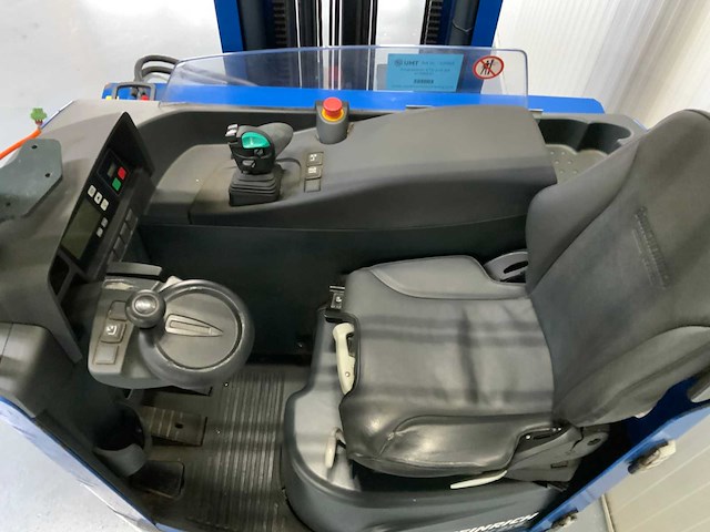 Jungheinrich etv 216 reach truck, camera op vork, acculader bj. 2015 - afbeelding 4 van  24