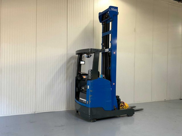 Jungheinrich etv 216 reach truck, camera op vork, acculader bj. 2015 - afbeelding 21 van  24
