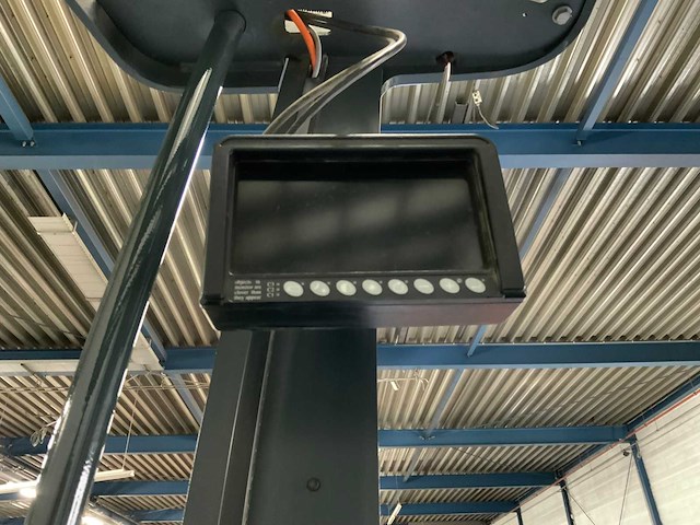 Jungheinrich etv 216 reach truck triplex - freelift - sideshift - camera op vork, acculader bj. 2015 - afbeelding 11 van  24