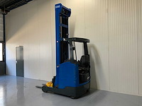 Jungheinrich etv 216 reach truck triplex - freelift - sideshift - camera op vork, acculader bj. 2015 - afbeelding 16 van  21