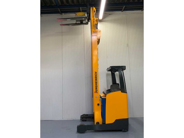 Jungheinrich etv 216 reach truck triplex - freelift - sideshift - afbeelding 2 van  17