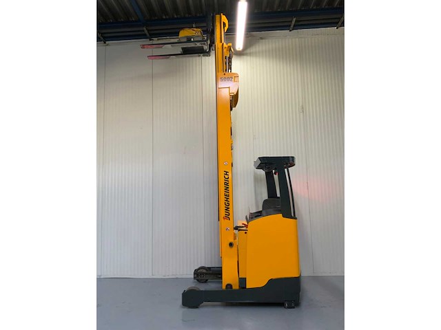 Jungheinrich etv 216 reach truck triplex - sideshift - freelift - afbeelding 2 van  19