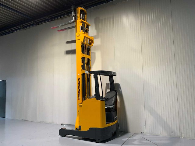 Jungheinrich etv 216 reach truck triplex - sideshift - freelift - afbeelding 4 van  25