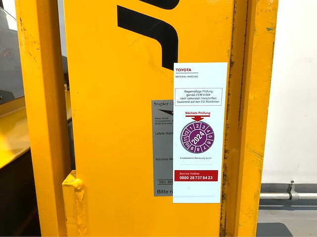 Jungheinrich etv 320 reach truck, accu 2018, lepels 160cm - afbeelding 14 van  26