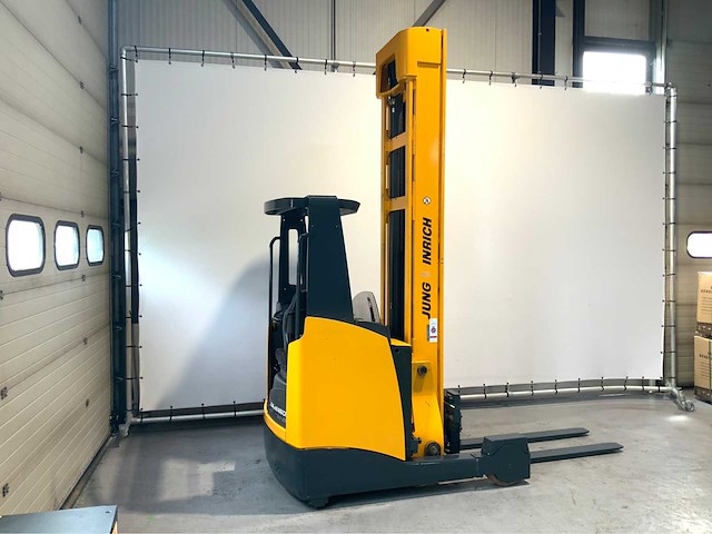 Jungheinrich etv 320 reach truck, accu 2018, lepels 160cm - afbeelding 21 van  26