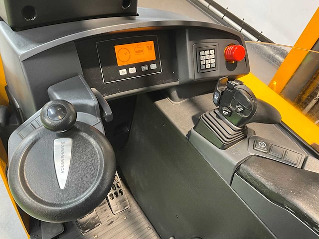Jungheinrich etv 320 reach truck, side-shift, hydraulisch verstelbare lepels, free-lift - afbeelding 8 van  23