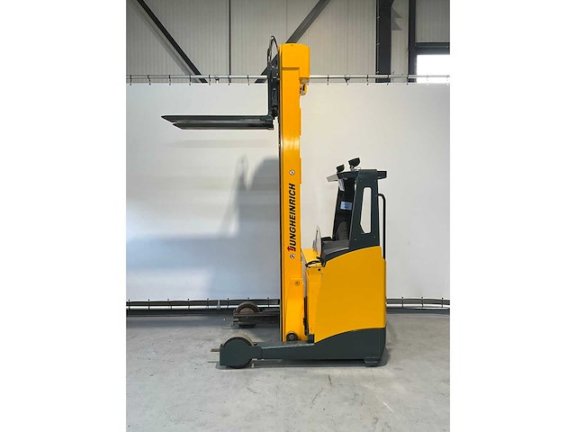 Jungheinrich etv 320 reach truck, side-shift, hydraulisch verstelbare lepels, free-lift - afbeelding 19 van  23