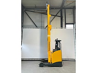 Jungheinrich etv 320 reach truck, side-shift, hydraulisch verstelbare lepels, free-lift - afbeelding 2 van  23