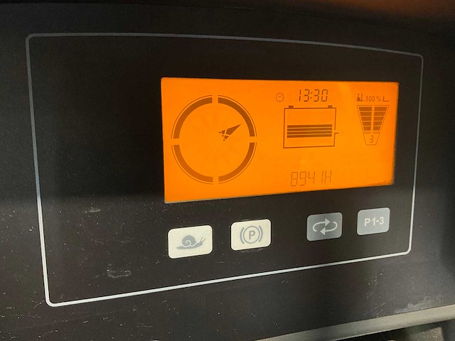 Jungheinrich etv 320 reach truck, side-shift, hydraulisch verstelbare lepels, free-lift - afbeelding 4 van  23