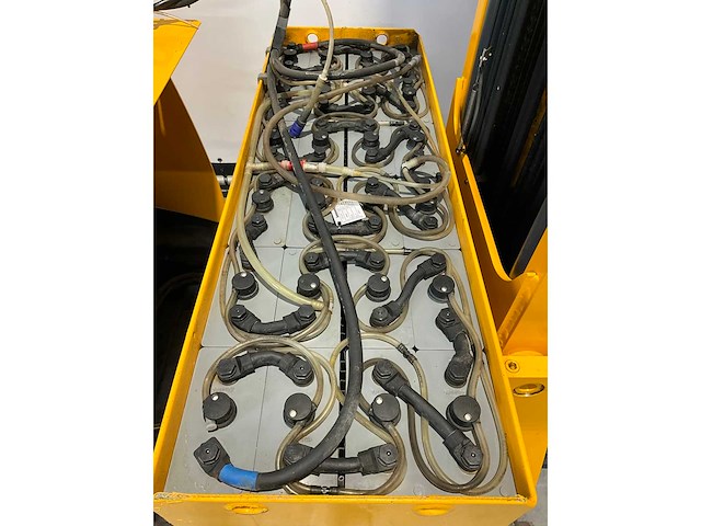 Jungheinrich etv 320 reach truck, side-shift, hydraulisch verstelbare lepels, free-lift - afbeelding 16 van  23