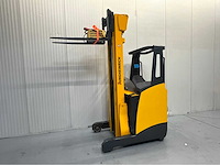 Jungheinrich etv110 - reachtruck - tiplex - freelift - sideshift - acculader - 4761 uur - 6,8m - afbeelding 14 van  17