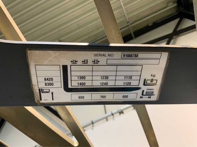 Jungheinrich etv214 reach truck triplex - afbeelding 4 van  20