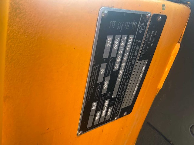 Jungheinrich etva10g reach truck - afbeelding 4 van  12