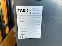 Jungheinrich etvc16 reach truck 1600kg 5300mm - afbeelding 14 van  22