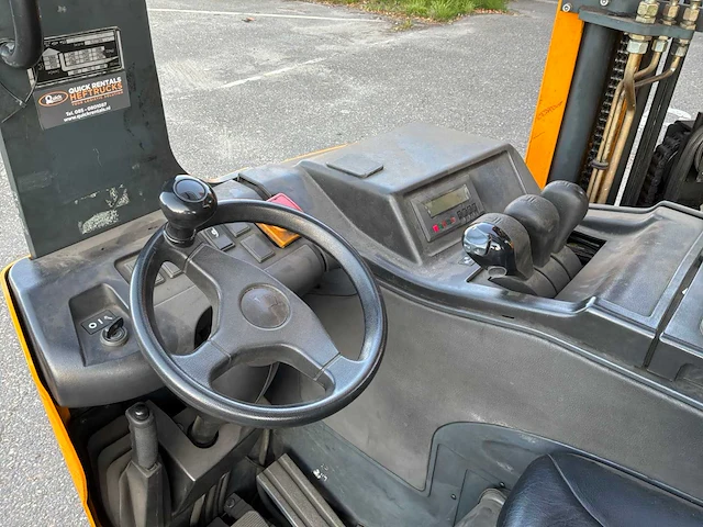 Jungheinrich etvc16 reach truck 1600kg 5300mm - afbeelding 7 van  22