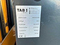 Jungheinrich etvc16 reach truck 1600kg 5300mm - afbeelding 14 van  22