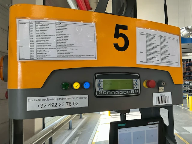 Jungheinrich ezs-350-a-ftf elektrische trekker - afbeelding 7 van  11