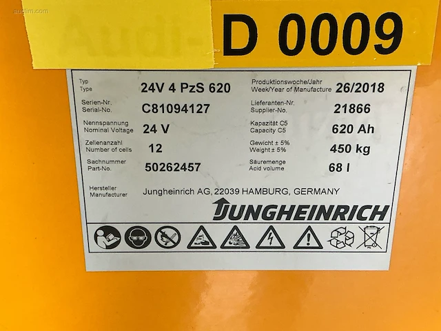 Jungheinrich ezs-350-a-ftf elektrische trekker - afbeelding 3 van  15
