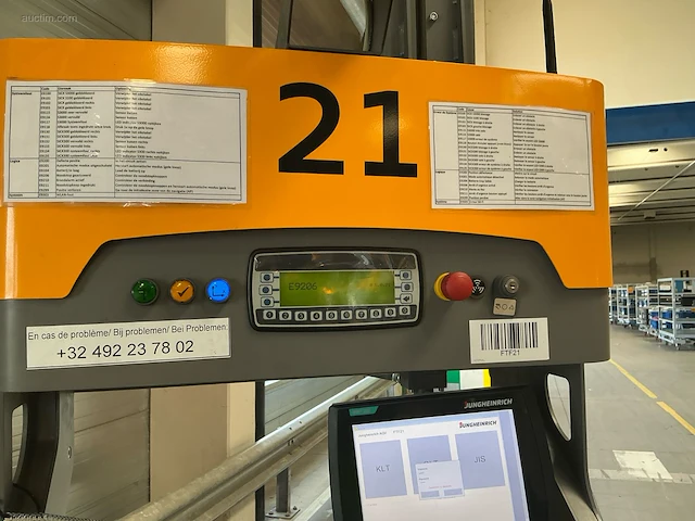 Jungheinrich ezs-350-a-ftf elektrische trekker - afbeelding 14 van  14
