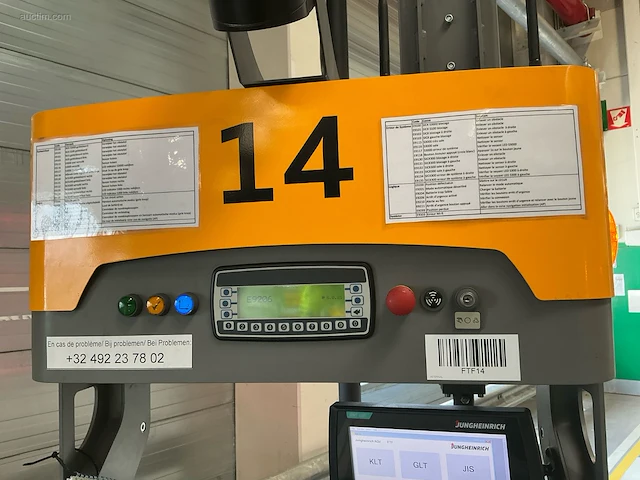 Jungheinrich ezs-350-a-ftf elektrische trekker - afbeelding 14 van  15