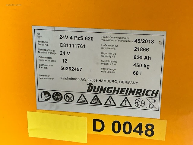 Jungheinrich ezs-350-a-ftf elektrische trekker - afbeelding 5 van  16