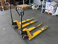 Jungheinrich hand hydraulische palletwagen (2x) - afbeelding 2 van  5