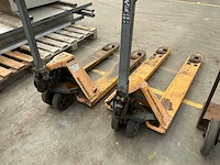 Jungheinrich hand hydraulische palletwagen en steekkar (3x) - afbeelding 4 van  5