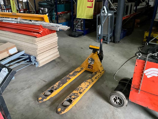 Jungheinrich hand hydraulische palletwagen - afbeelding 1 van  8