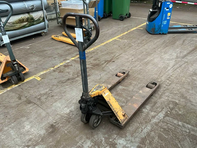 Jungheinrich hand hydraulische palletwagen - afbeelding 4 van  8