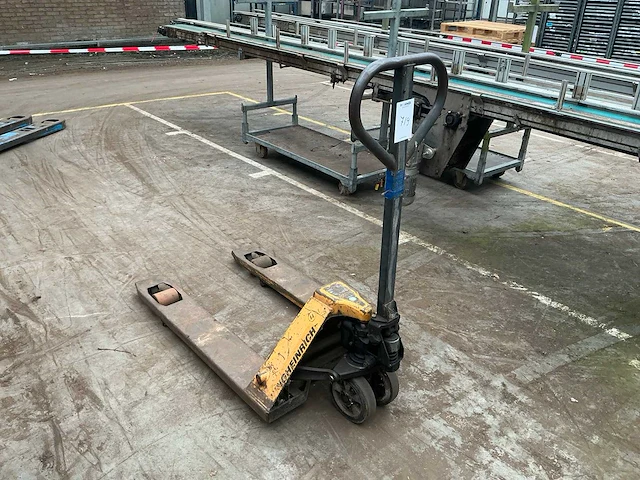 Jungheinrich hand hydraulische palletwagen - afbeelding 5 van  8