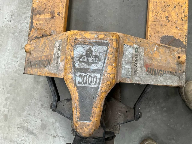 Jungheinrich hand hydraulische palletwagen - afbeelding 8 van  8