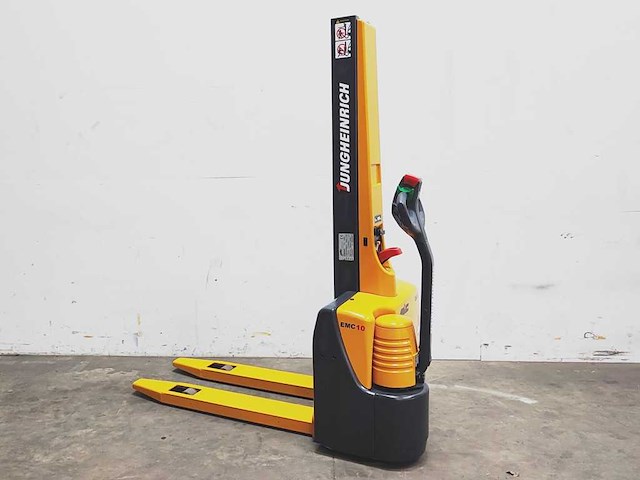 Jungheinrich / mic - 2001 - emc 10 - stapelaar - afbeelding 1 van  9