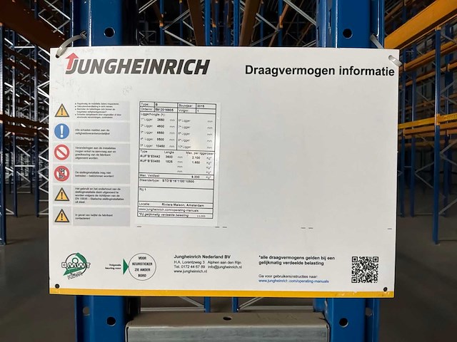 Jungheinrich palletstelling (420 secties) (c) - afbeelding 3 van  15