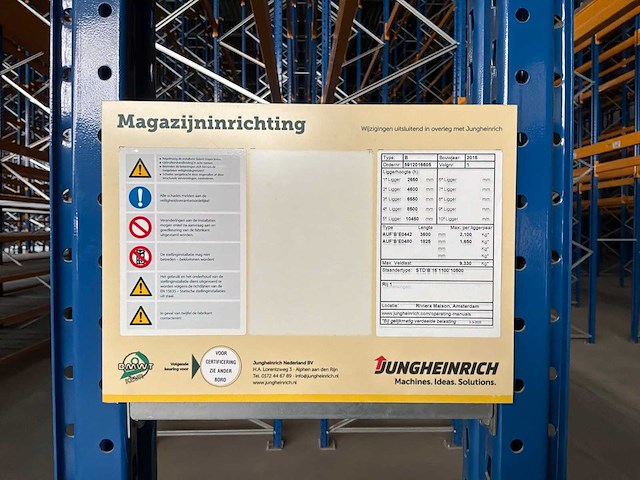 Jungheinrich palletstelling (420 secties) (c) - afbeelding 4 van  15