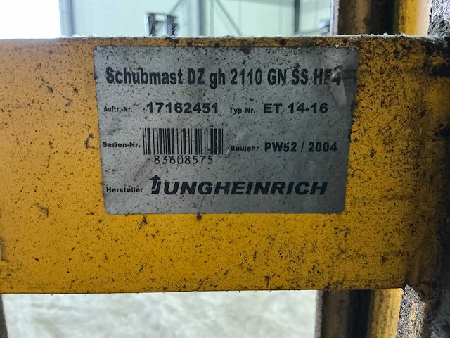 Jungheinrich reach truck - afbeelding 4 van  12