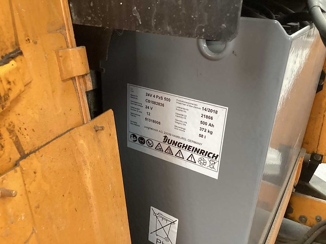 Jungheinrich reach truck - afbeelding 2 van  9