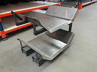 Jungheinrich rolhouder dubbel voor palletwagen - afbeelding 1 van  7