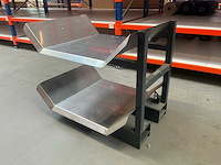 Jungheinrich rolhouder dubbel voor palletwagen - afbeelding 2 van  7