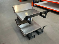 Jungheinrich rolhouder dubbel voor palletwagen - afbeelding 3 van  7