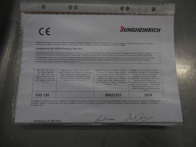 Jungheinrich - afbeelding 9 van  17