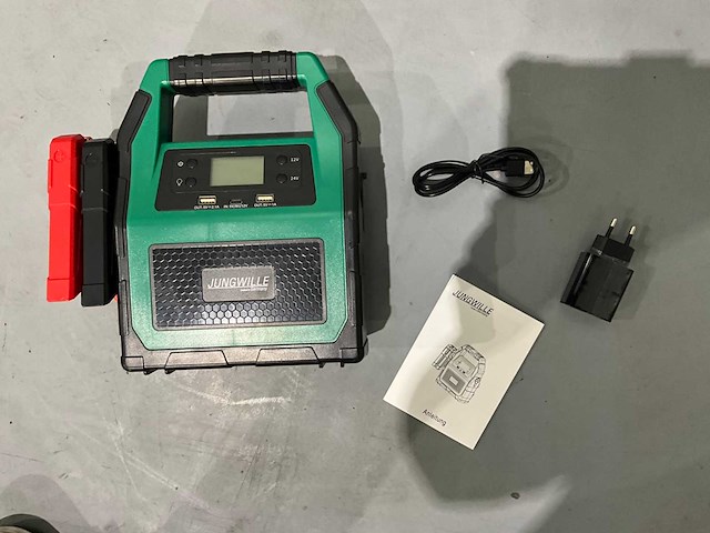 Jungwille - 2026 - 12/24 volt - startbooster / powerbank - afbeelding 4 van  9