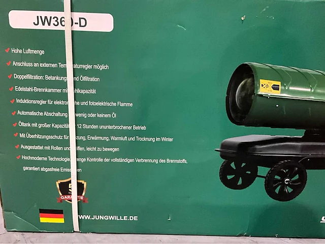 Jungwille - 2026 - jw360d heteluchtkanon - afbeelding 8 van  17