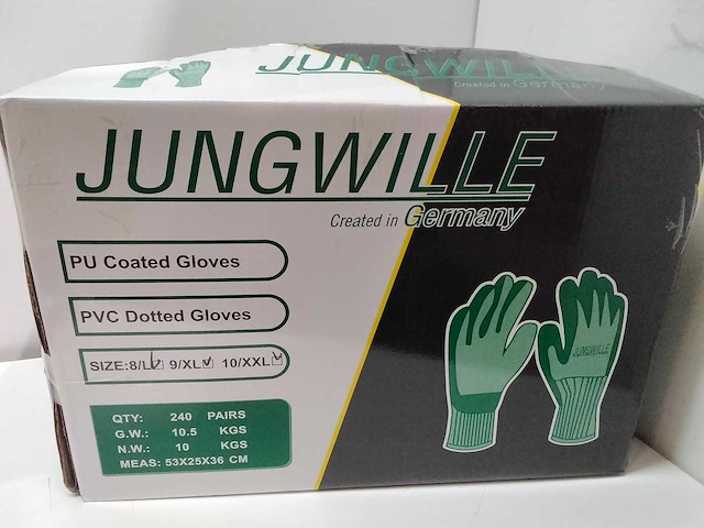 Jungwille - paar werkhandschoenen (240x) - afbeelding 1 van  4
