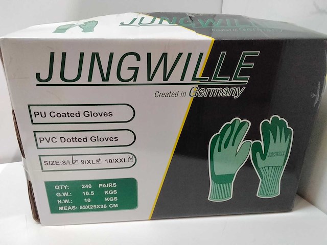 Jungwille - paar werkhandschoenen (240x) - afbeelding 1 van  4