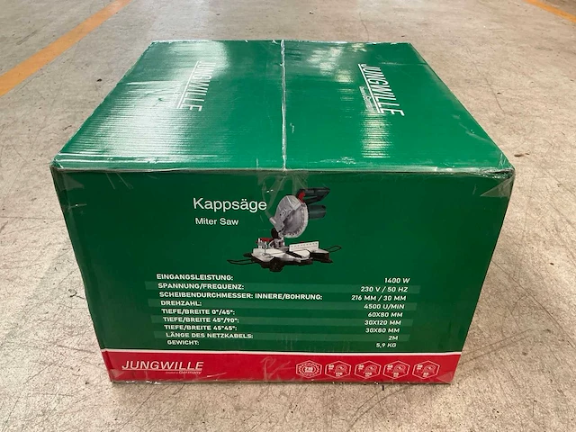 Jungwille afkortcirkelzaagmachine - afbeelding 4 van  6