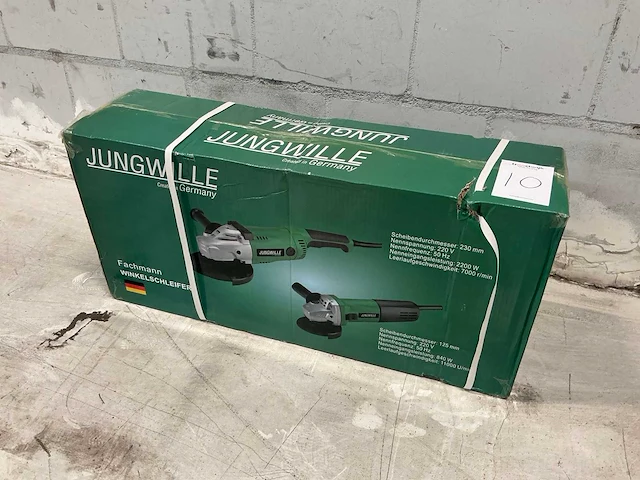 Jungwille haakse slijpmachine (2x) - afbeelding 1 van  6