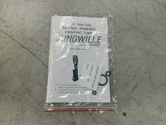 Jungwille jw-300/30c krimptang - afbeelding 4 van  12